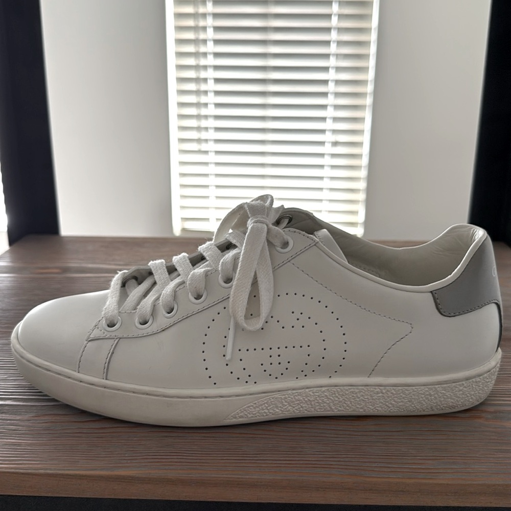 Gucci White/Gr Sky Sneakers